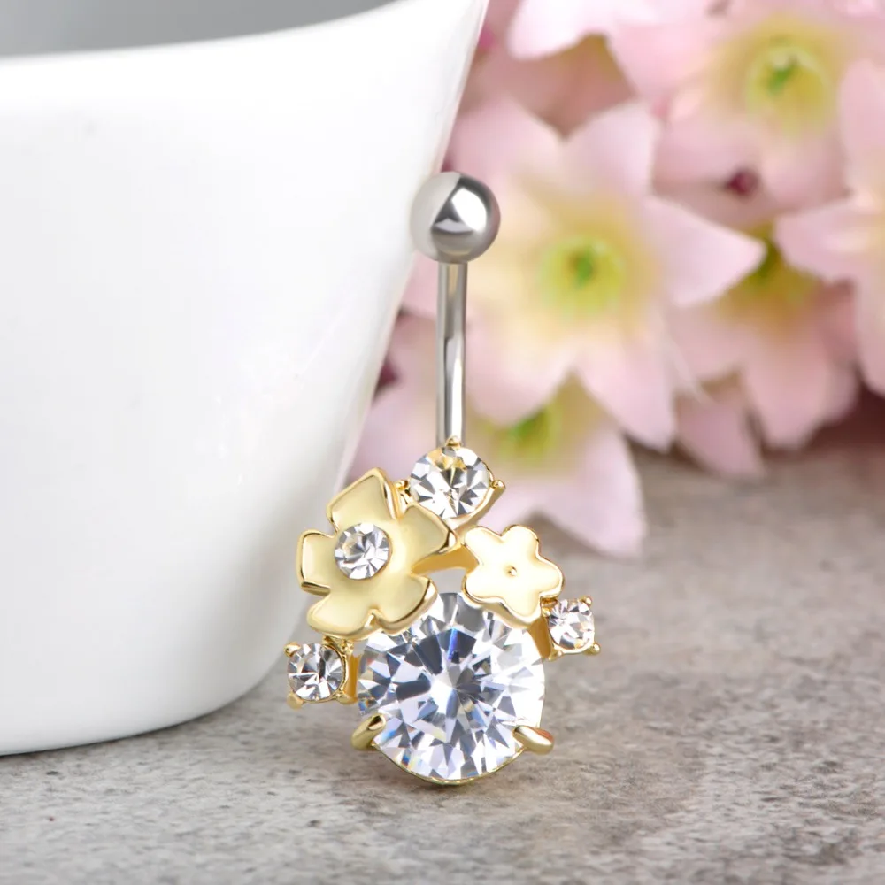 Пирсинг эмальт женский из нержавеющей стали пикантное Ювелирное Украшение в