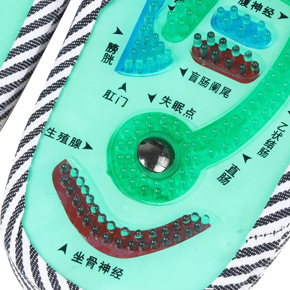 Массажные тапочки для акупунктуры Taichi с магнитной терапией массажные мужчин и