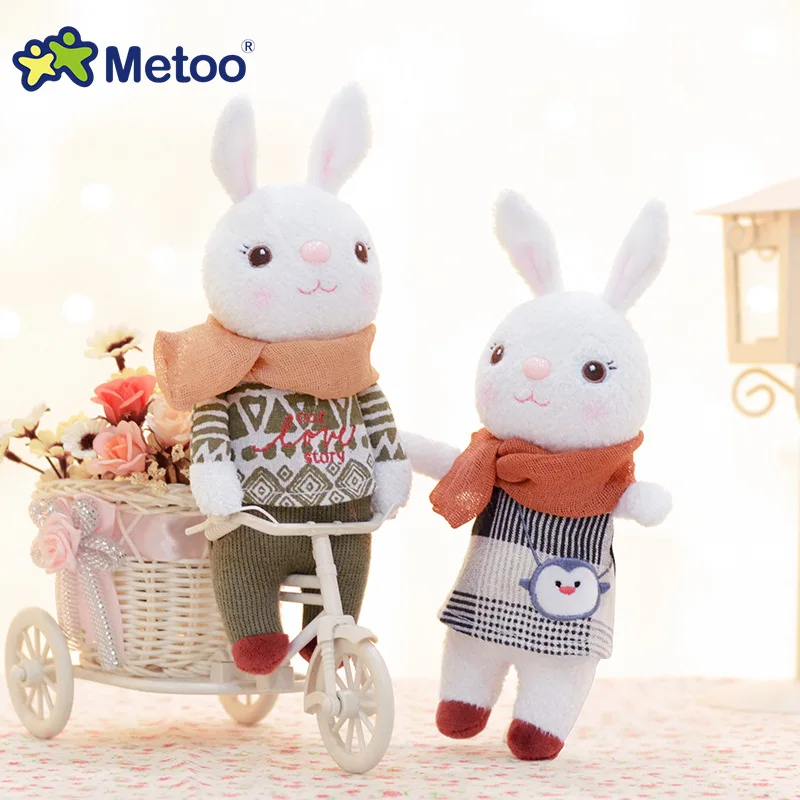 Кукла Metoo Плюшевый кролик Kawaii животные милые надувные мини игрушки для девочек