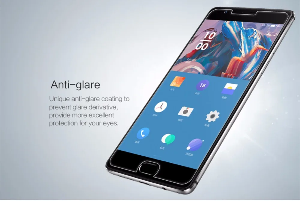 Закаленное стекло для OnePlus 3T Nillkin H + Pro 2 5 D с закругленными краями 0 мм закаленное