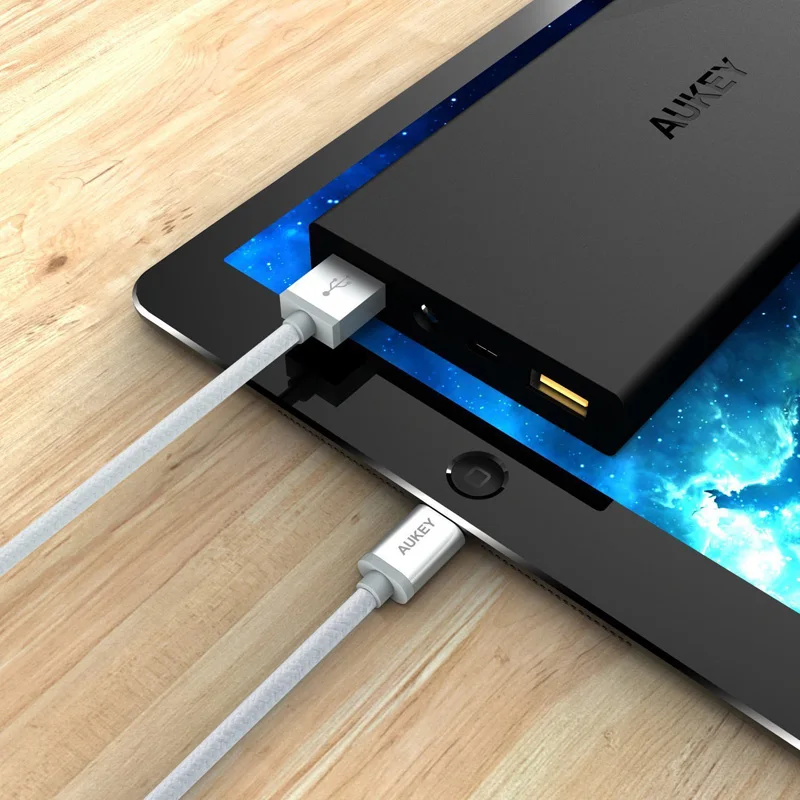 AUKEY зарядное устройство кабель 3.95ft/1 2 м MFi Lightning быстрая передача данных мобильный