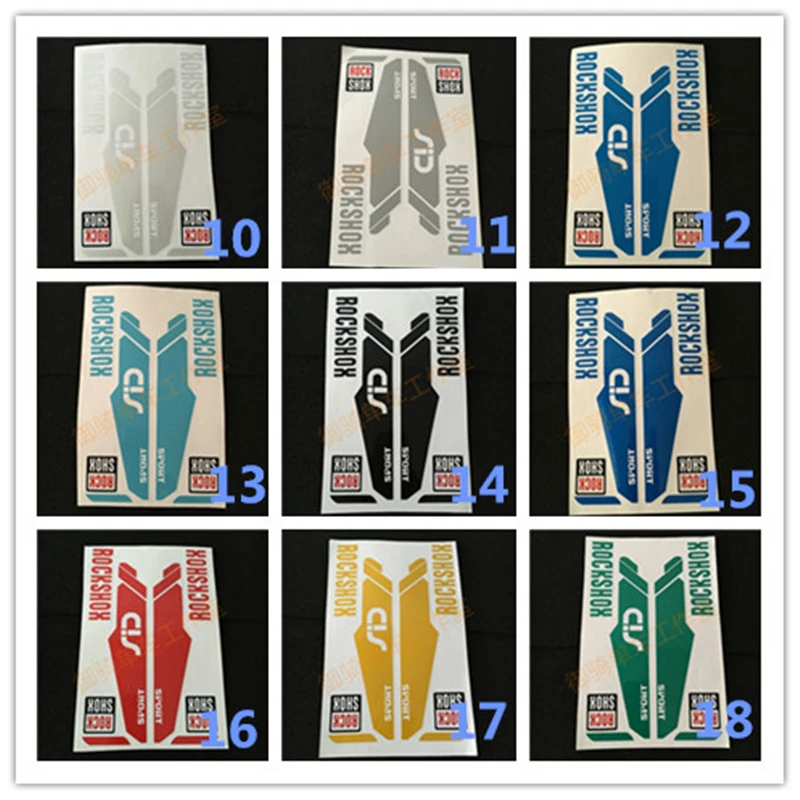 Велосипедная фоторамка для rockshox/rock|bike fork sticker|rock shox stickersshox stickers |