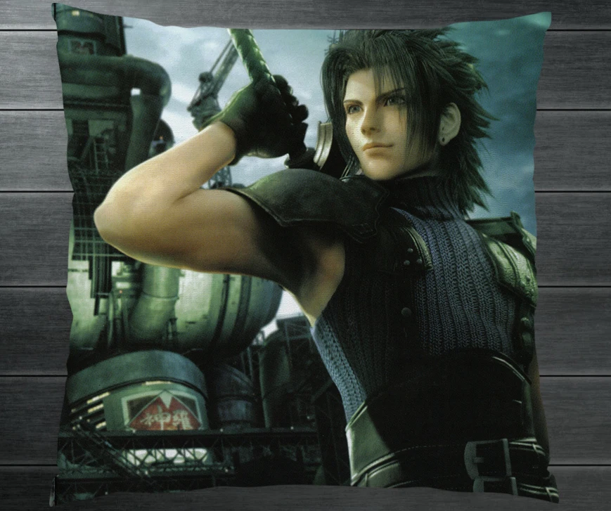 Фэнтези окончательной фантазии VII FF7 Zack ярмарка сексуальный фанат Двусторонняя