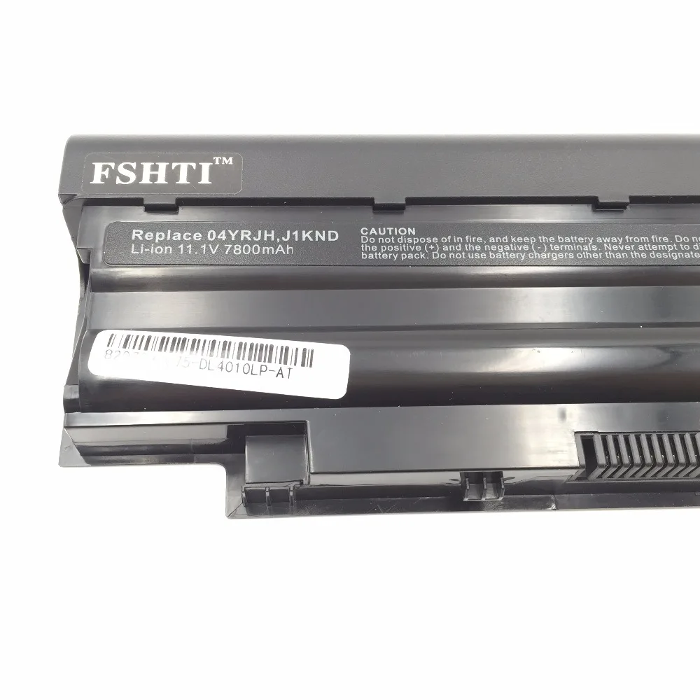Аккумулятор 7800 мАч для ноутбука Dell Inspiron J1KND n5110 n4010 n5010 15R 14R 17R 06P6PN 07XFJJ 0YXVK2 383CW 451 11510