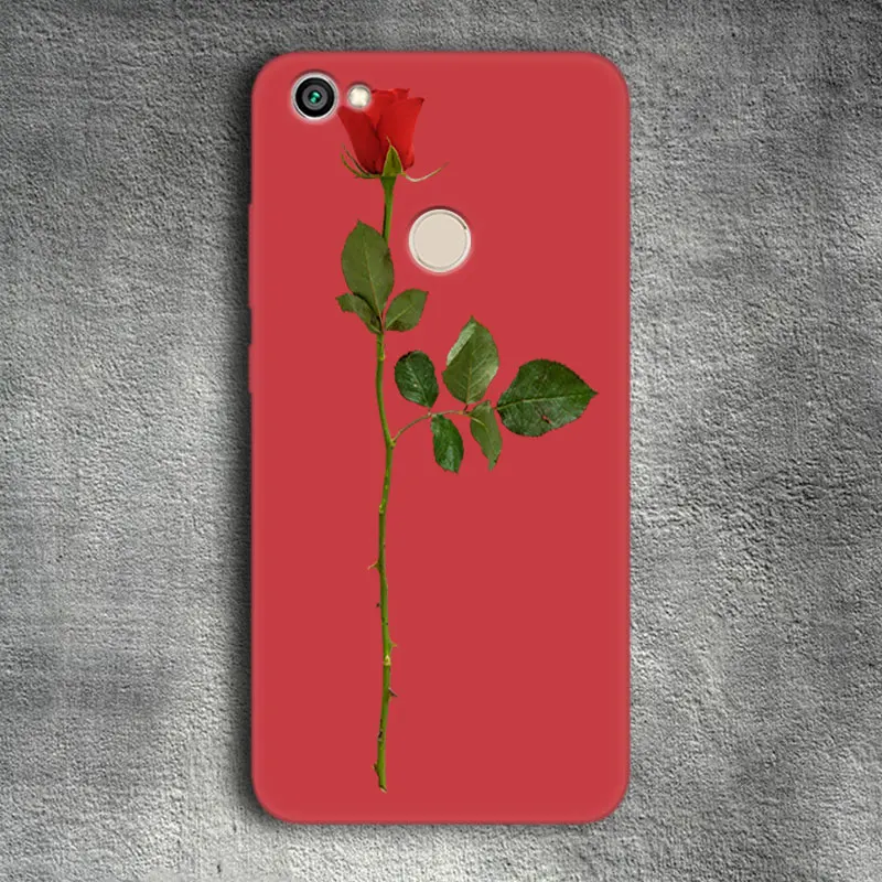 14 Матовый чехол для телефона Bloom для Xiaomi Redmi 4A 4X S2 полная защита для RedMi Note 4 7 4X 5A Prime 5 6 Pro цветной чехол s Fundas - Цвет: 14