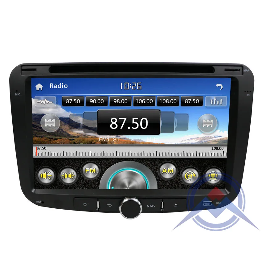 ZOHANAVI 2 din 7 дюймов автомобиля DVD gps для Geely Emgrand EC7 2008 + автомобильное радио с