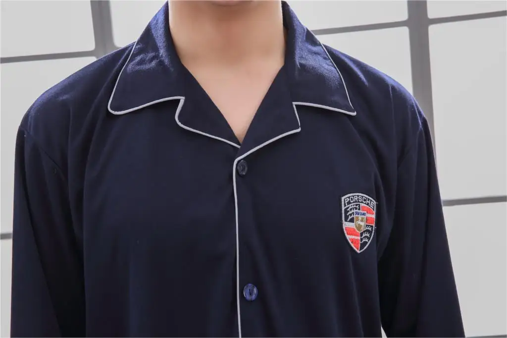 Yuzhenli/большие размеры, L-XXXL, Мужская пижама, новинка, толстый мужской пижамный комплект, хлопковый Халат, однотонная мужская пижама, зимняя одежда для сна