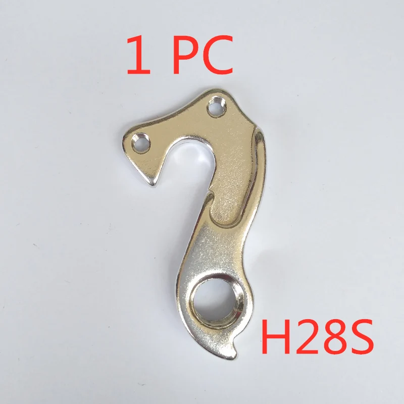 HWG28SP1 1 шт. велосипедный переключатель передач, вешалка MTB дорожный велосипед, задний велосипедный переключатель, задний крюк с болтами - Цвет: HWG28SP1