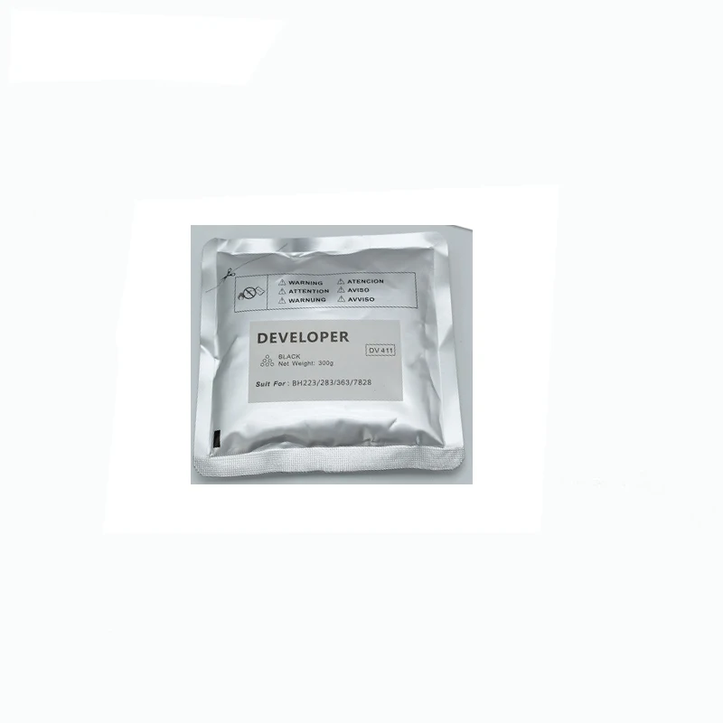 

New compatible Dv411 Developer for Konica Minolta bizhub 223 283 363 423 7828 300g/bag Black Developer