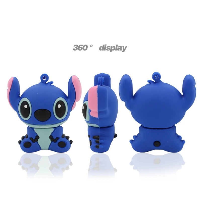 Новая мода USB Flash Drive 64 ГБ 32 16 8 4 2 мультфильм стежка ручка диск флэш карты Memory stick