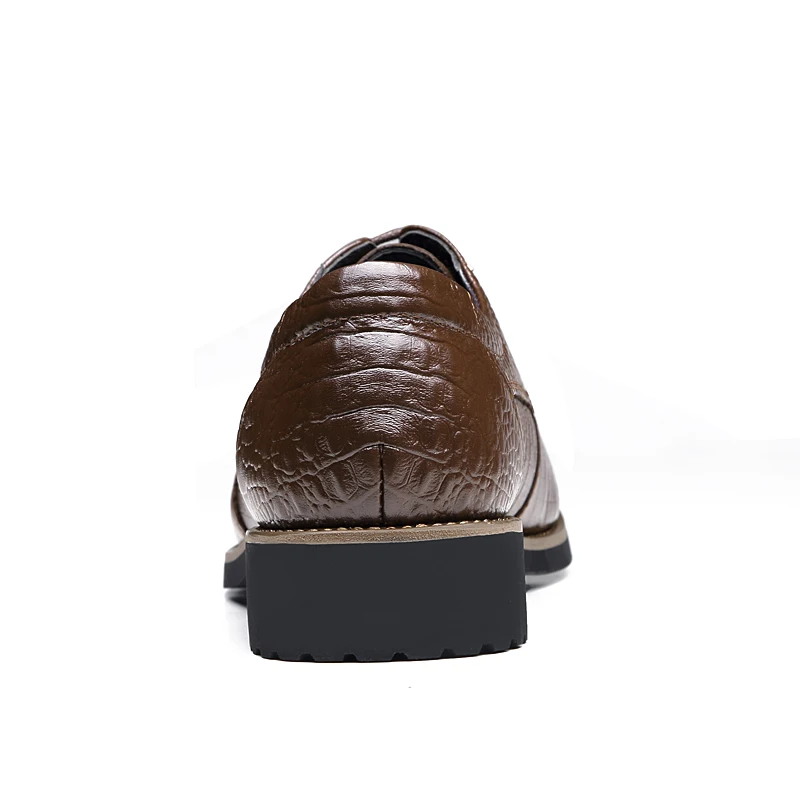 Черная дизайнерская брендовая мужская коричневая обувь итальянская из