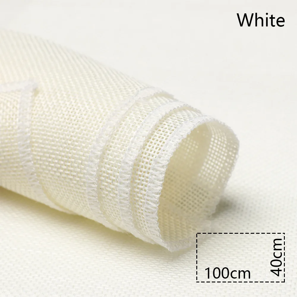 40X100cm White 45*50 45*100 см фото ограничение льняной сплошной цвет фотографии фон тканый ткань винтажный фон реквизит - Цвет: 40X100cm White