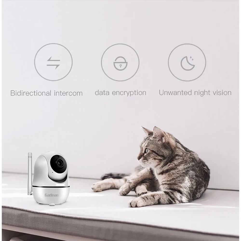 GADINAN беспроводная камера 1080 P WiFi ip-камера видеонаблюдения домашняя безопасности