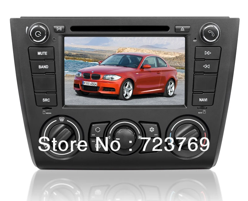 Автомобильный DVD GPS навигатор для BMW E87 с Bluetooth|navigation receiver|navigator papernavigation automotive |