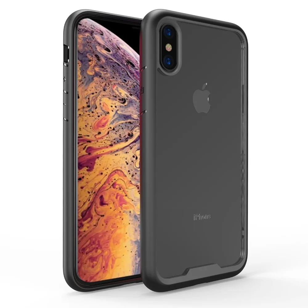 Для iPhone 11 XS чехол для MAX XR Гибридный противоударный защитный 11X7 6 6S 8 Plus Прозрачная