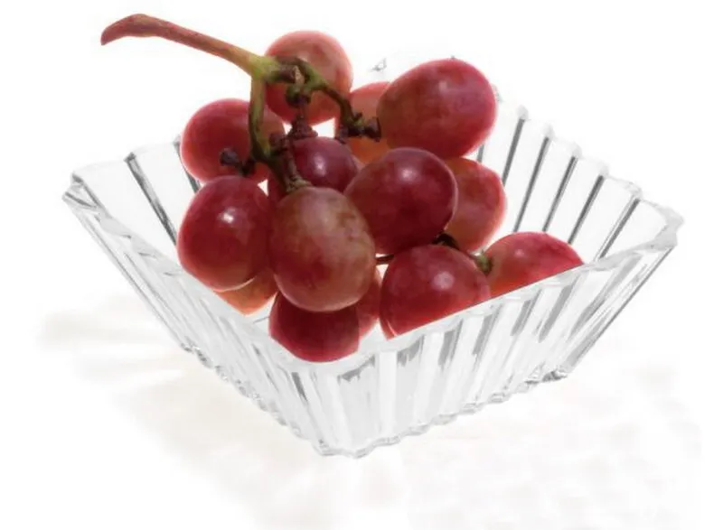 5 шт./набор квадратные кружевные пластиковые лотки для закусок|Подносы коктейлей