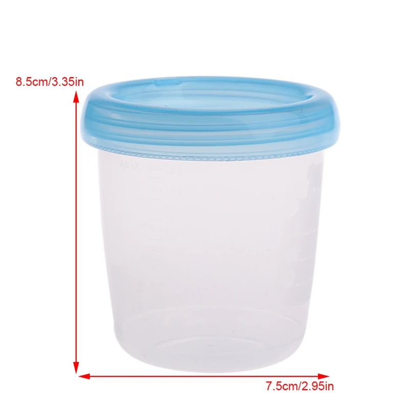 

180ML Breast Milk Bottles Storage Collection Neck Wide Storage Bottle BPA Free