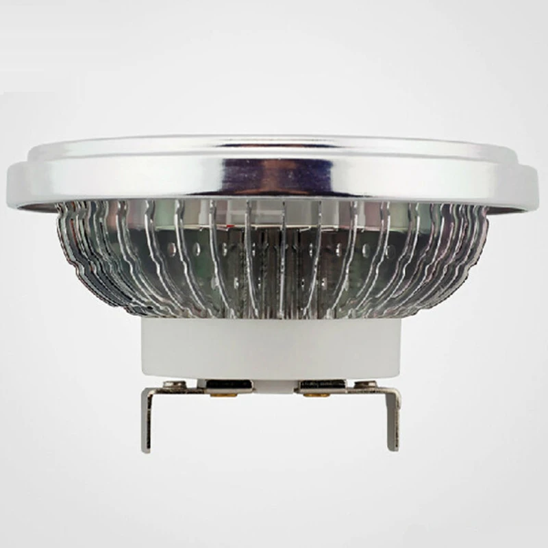 LED AR111 G53 прожектор QR111 лампа 10 Вт 15 диммируемая DC12V 90-240 в 3000 К/6000 К эквивалент 100