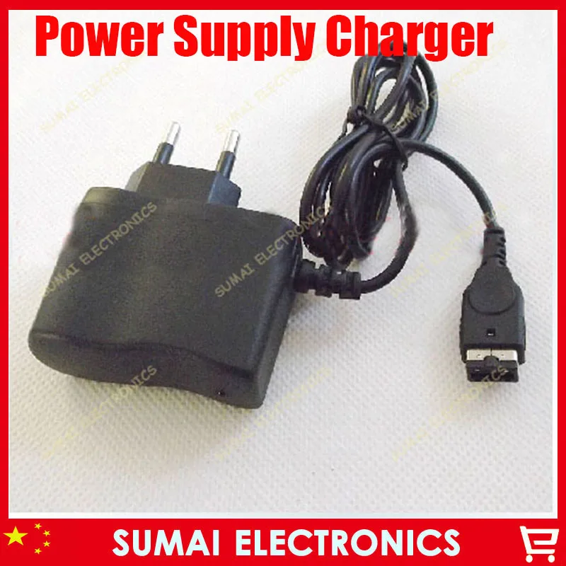 Адаптер питания переменного тока с европейской вилкой для Nintendo NDS GBA SP Charger 2