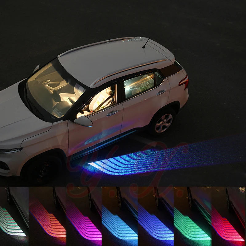 2x декоративный светильник для BMW Ford Audi Toyota Volkswagen Angel Wing RGB светодиодный лазерный