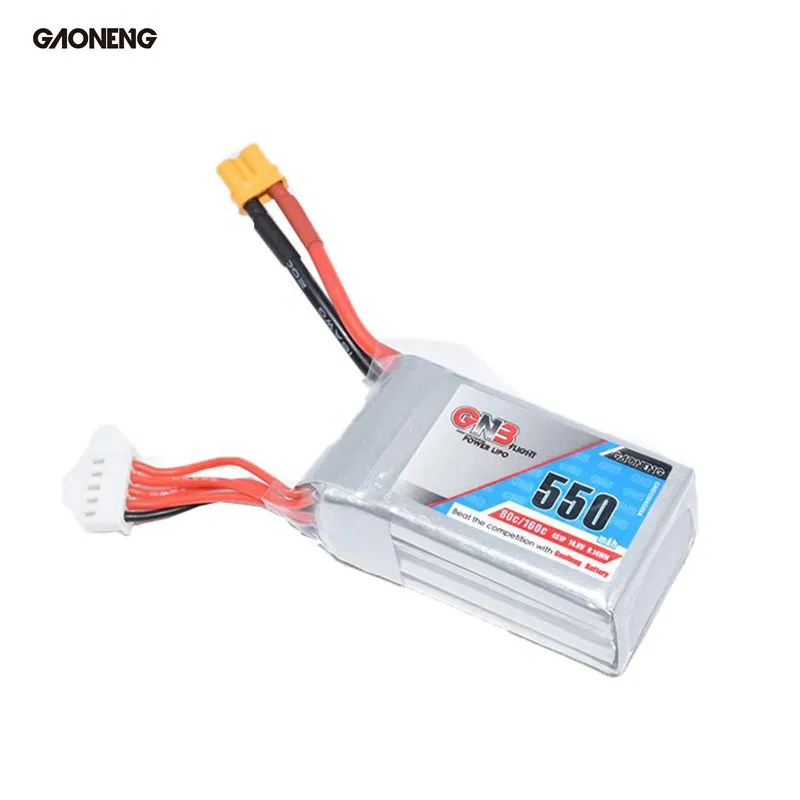 Аккумулятор Gaoneng GNB 14 8 в 550 мАч 80C/160C 4S Lipo с разъемом XT30 для радиоуправляемых