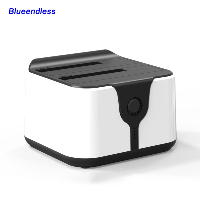 Жесткий диск случай 2 Bay чехол сатиновый низ жесткий Externo HDD 5 Sata USB 3 0 HD с