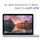 Защитная плёнка для экрана ноутбука для Apple Macbook Pro 13 retina модель A1425 A1502 Стекло экрана 0,3 мм 9H прозрачная защитная пленка