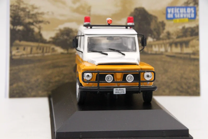 IXO Алтая 1:43 Весы сельских Willys Companhia de policiamento rodoviario RS Игрушечные лошадки модели автомобилей литой Ограниченная серия коллекции