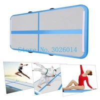 free shipping 3x1x0 1m discount home gymnastics equipment inflatable training air trackinflatable gymnastics air mat with pump