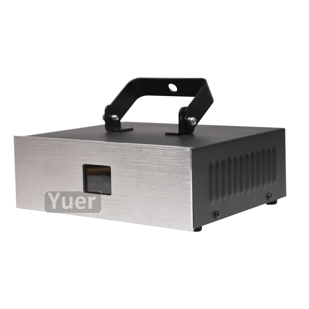 Лазерный прожектор RGB 2 шт./лот 1 Вт DMX512 со звуковым управлением освещение для