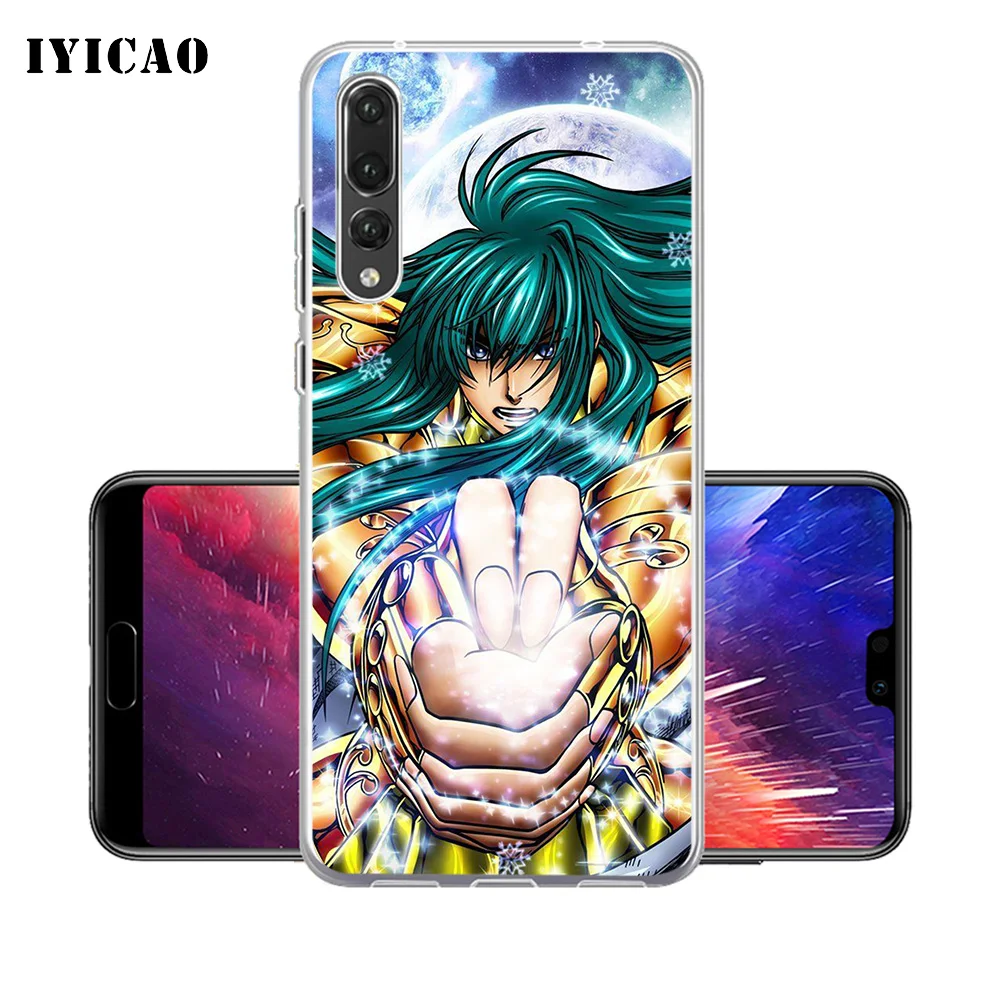 IYICAO мультяшный Мягкий силиконовый чехол для телефона Saint Seiya Huawei P30 P20 Pro P10 P9 P8 Lite P