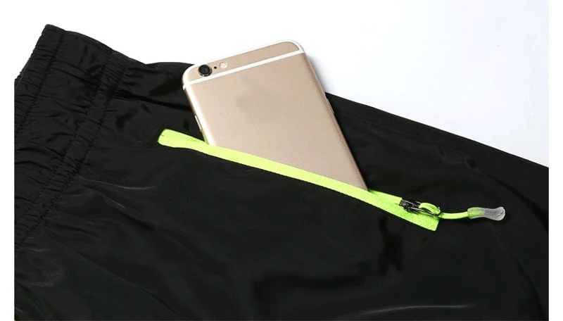 6XL 7XL 8XL 9XL большой Размеры Спортивные шорты Для мужчин тренировки тренажерный зал Треники Полиэстер Эластичность карман на молнии для бега Для мужчин S Шорты