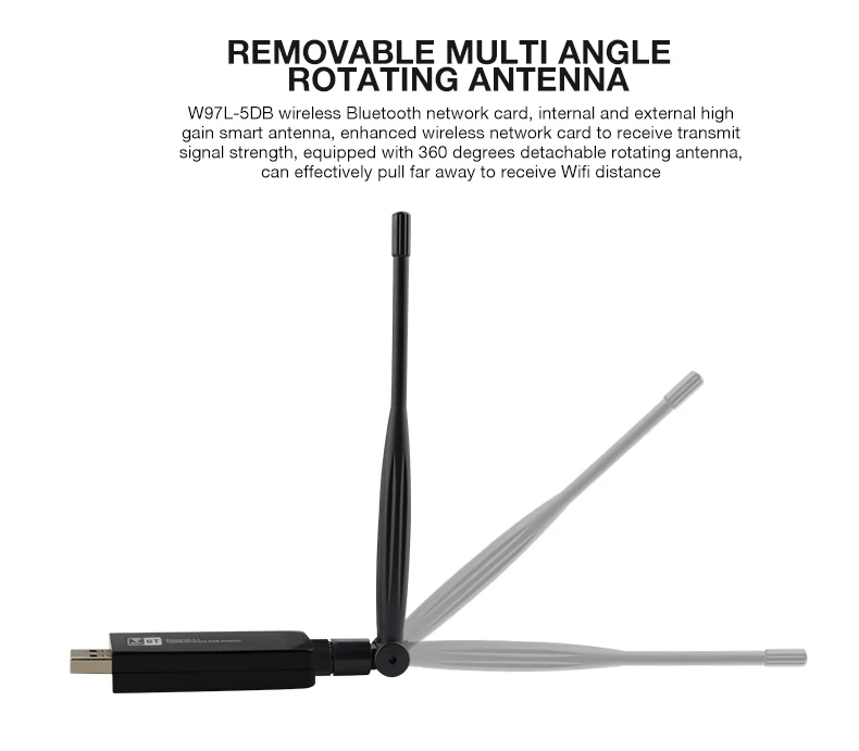 ZAPO Gaming 5G wifi USB 3,0 Добавить Bluetooth 4,1 функция 1200 адаптер Mbps беспроводная сетевая карта переменного тока для всех систем Windows Linux