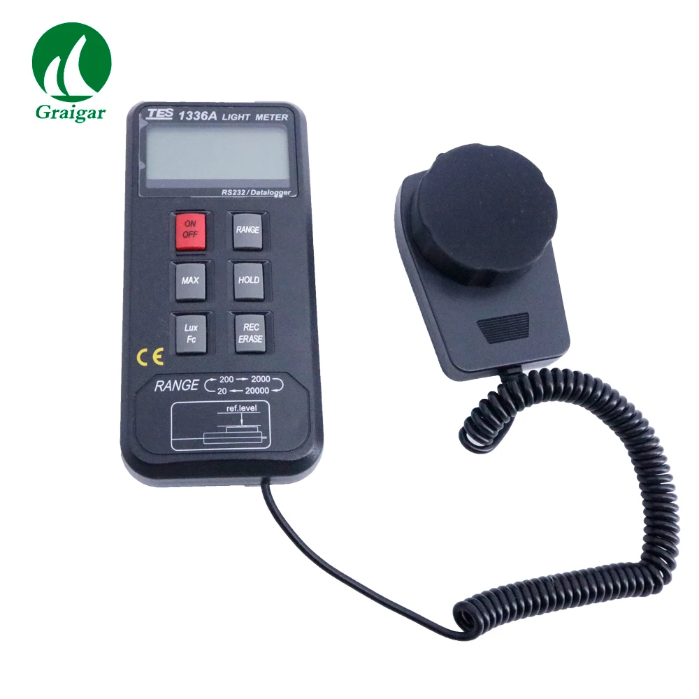 Портативный цифровой измеритель освещенности яркости диапазон измерения