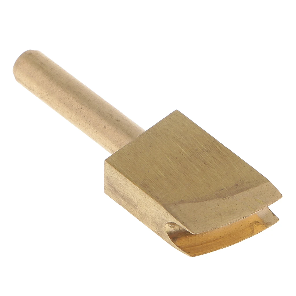 4 мм кожаный инструмент для уплотнения краев латунный паяльник маркировки