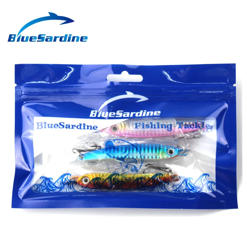 Рыболовная приманка BlueSardine 40 г 9 5 см металлическая рыболовная нож с блестками