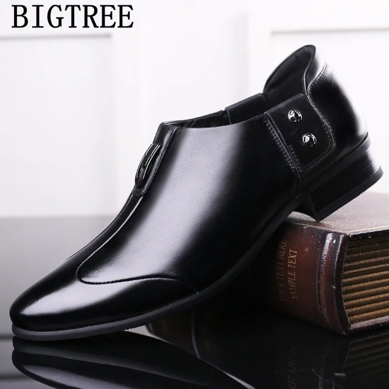 Italian Shoes Men Loafers Mens Dress Business Wedding Oxfords For Zapatos De Hombre Vestir Formal | Обувь