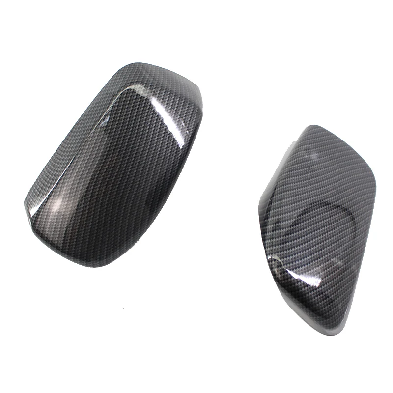 1 пара L + R карбоновое волокно вид боковое зеркало крышка корпуса для BMW E60 E61 E63 E64