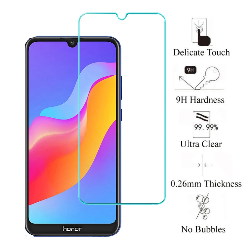 2pcs Protective Glass On Honor 8a Tempered Glass Screen Protector Phone Safety Film On For Huawei Honer Honor8a 8 A A8 Pro Glass