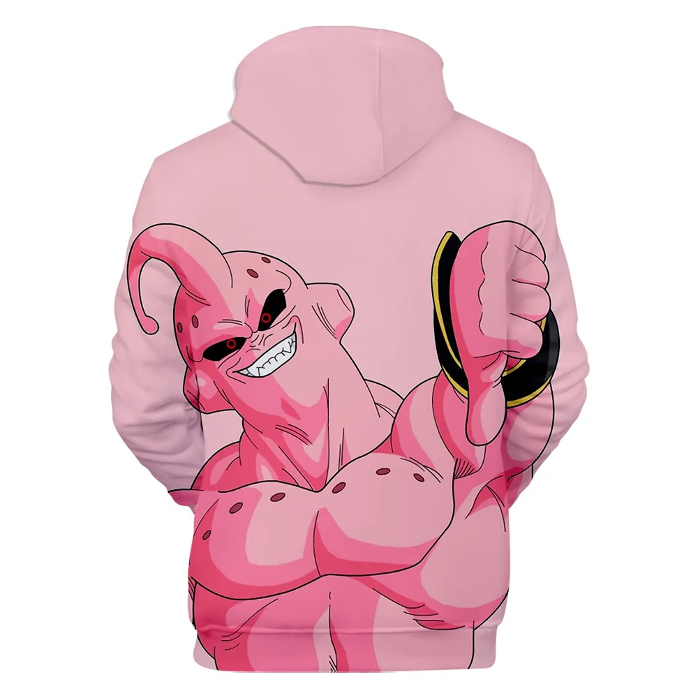 Anime Hoodie Dragon Ball Z Pocket Hooded Sweatshirt Kid Goku 3D Hoodies Pullovers Men Women Long Sleeve Outerwear Poleron Hombre