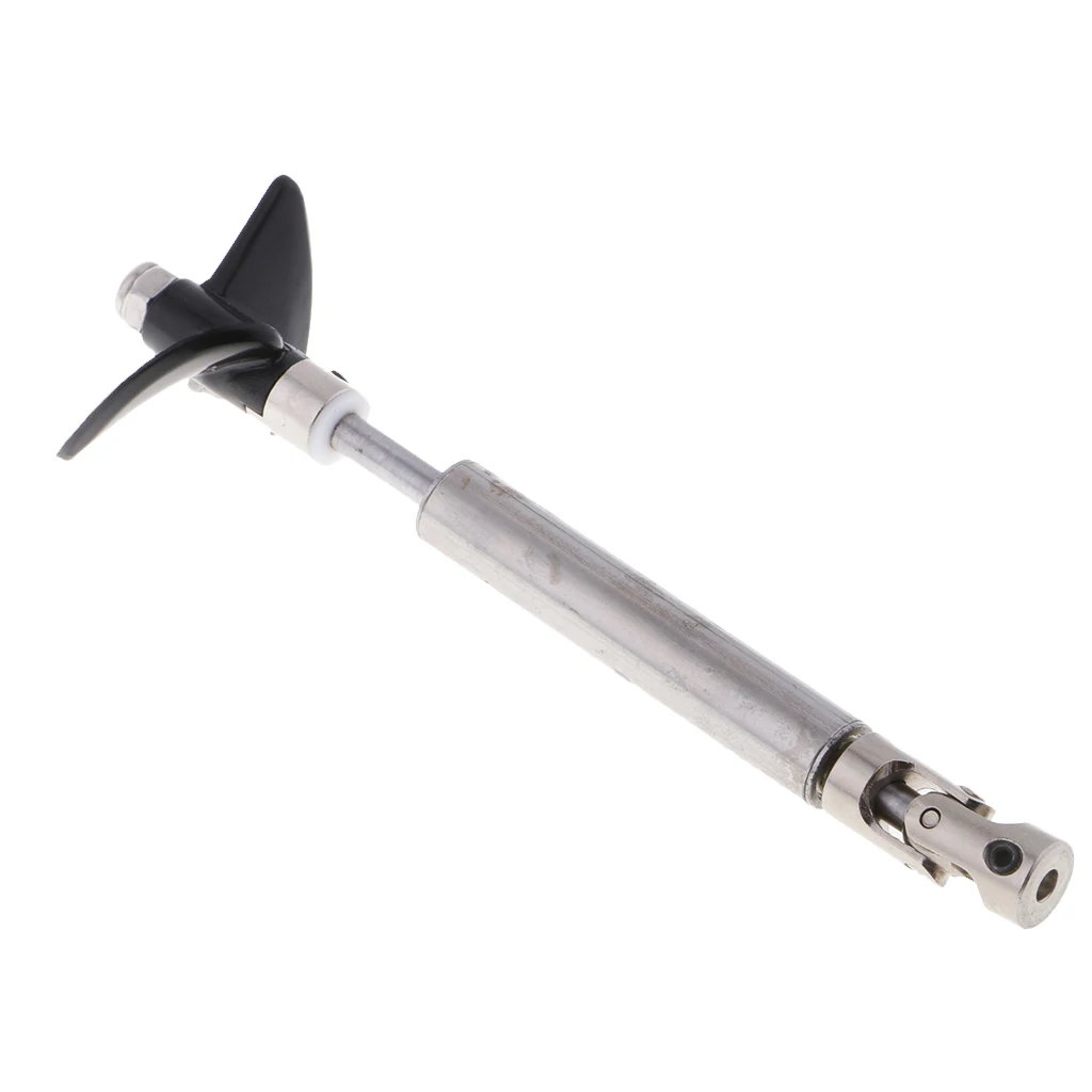 

Stainless Steel Assembly Model Boat Shaft with Propellers & Universal Joint Model Stainless SteelFor RC DIY boat model 36mm