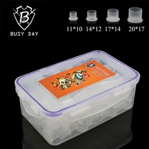 Стаканчики для чернил для татуировок, одноразовые, для микроблейдинга, брендовые стерильные самостоятельные чернила, 4 размера, аксессуары для татуировок, бесплатная доставка