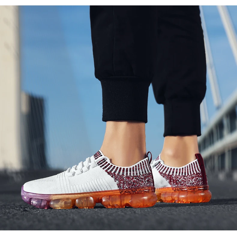 Брендовая обувь для мужчин; tenis masculino adulto; кроссовки; chaussure homme tenis feminino; дышащие лоферы; Повседневная обувь без шнуровки; rubbe 5