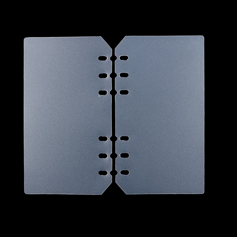 Пластиковый Разделитель с 6 отверстиями 2 шт./компл./набор A5/A6/A7 для школы