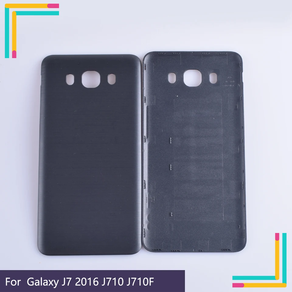 10 шт./лот чехол для аккумулятора Samsung Galaxy J7 2016 J710 задняя крышка J710FN J710M J710H|Корпусы и