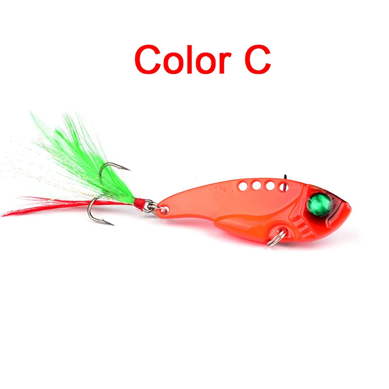 Большая Распродажа 2 шт./лот Ложка Приманка Spinner Приманки с 6 # Высоких крючки 5 СМ 11