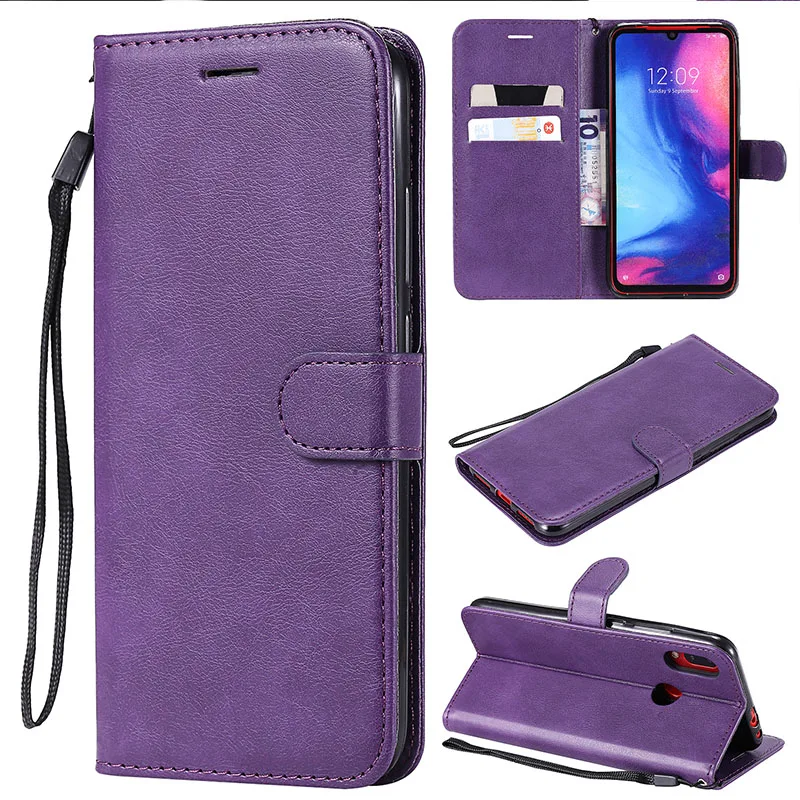 Чехол книжка для Xiaomi Redmi Note 7 M1901F7G/Redmi Seven Pro Violet M1901F7BE|Чехлы-книжки| |