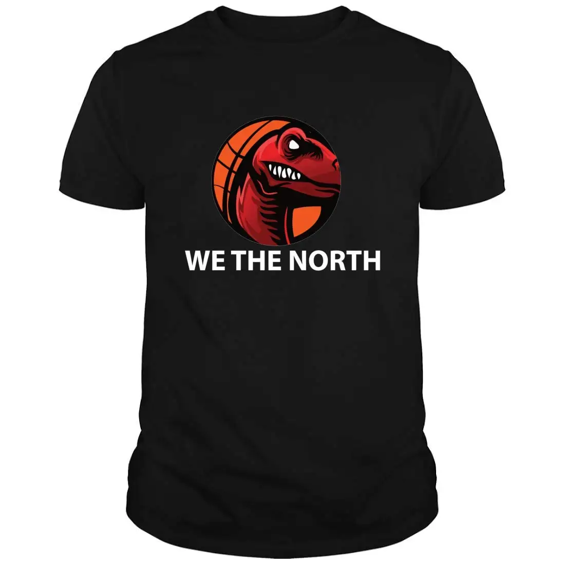 Футболка с надписью We The North Raptor Basketballer (унисекс) Toronto Fan футболки рукавами в
