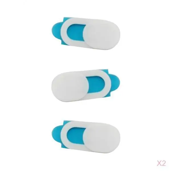 6 шт. чехол для веб-камеры магнит затвора слайдер Пластиковая Универсальная крышка камеры для iPad веб-ноутбук ПК Macbook планшет стикер конфиденциально