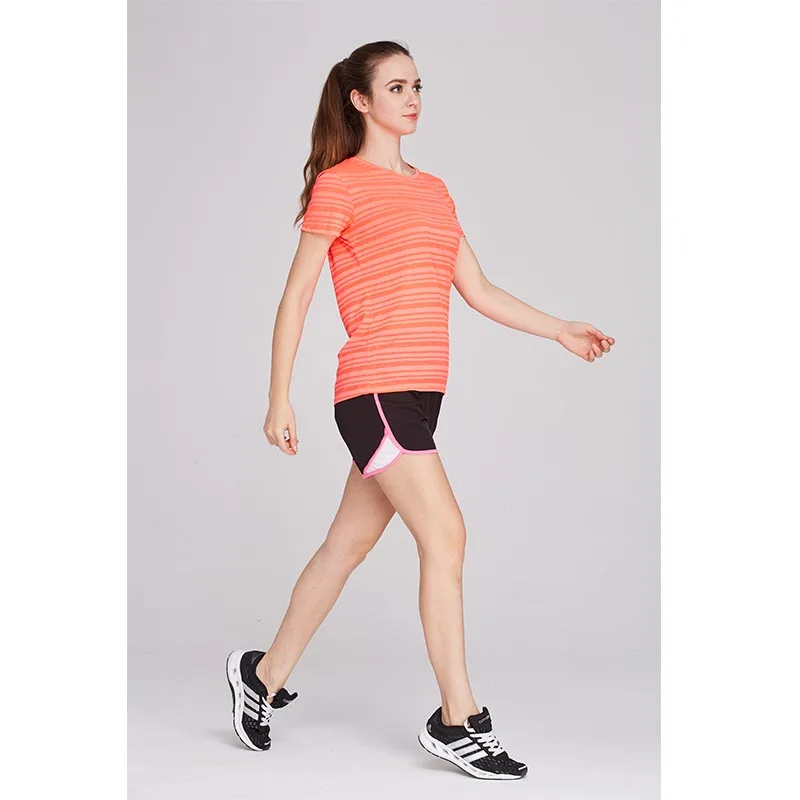 Женские шорты Detector женские спортивные для фитнеса крутые с принтом женщин и бега